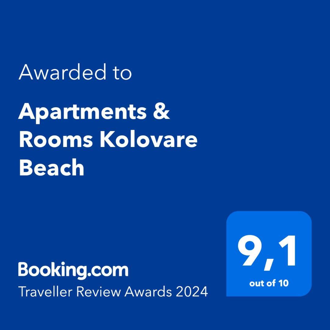 Apartments & Rooms Kolovare Beach 3, Задар Экстерьер фото